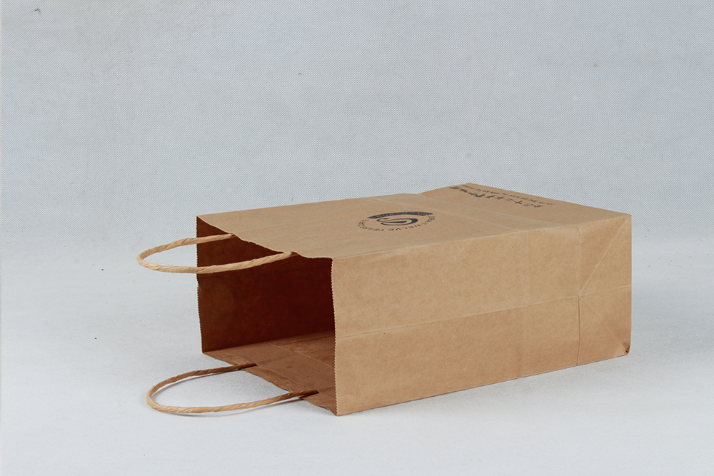 簡(jiǎn)約型牛皮紙袋 金巴十二年咖啡館