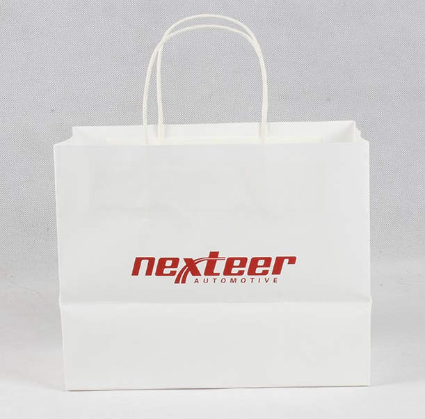 牛皮紙袋的提手該如何固定？